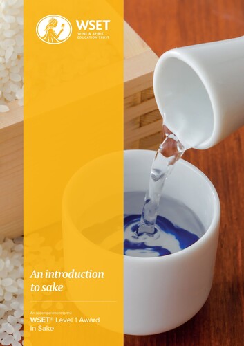 WSET Level 1 Award in Sake
